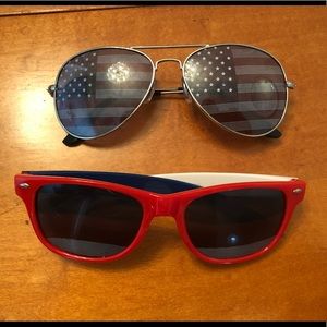 Set of American sun glasses